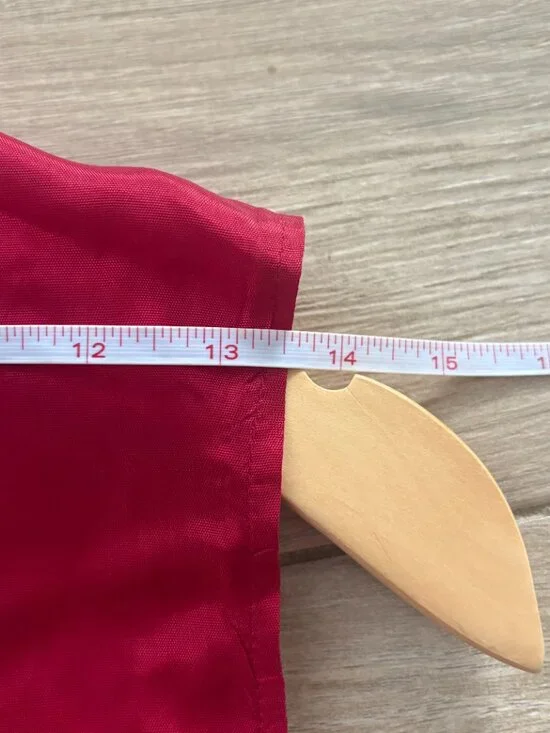 Vintage Mirrors Western Tapestry Vest Women's Large Red Horses Pearl Button 90s - Picture 10 of 10